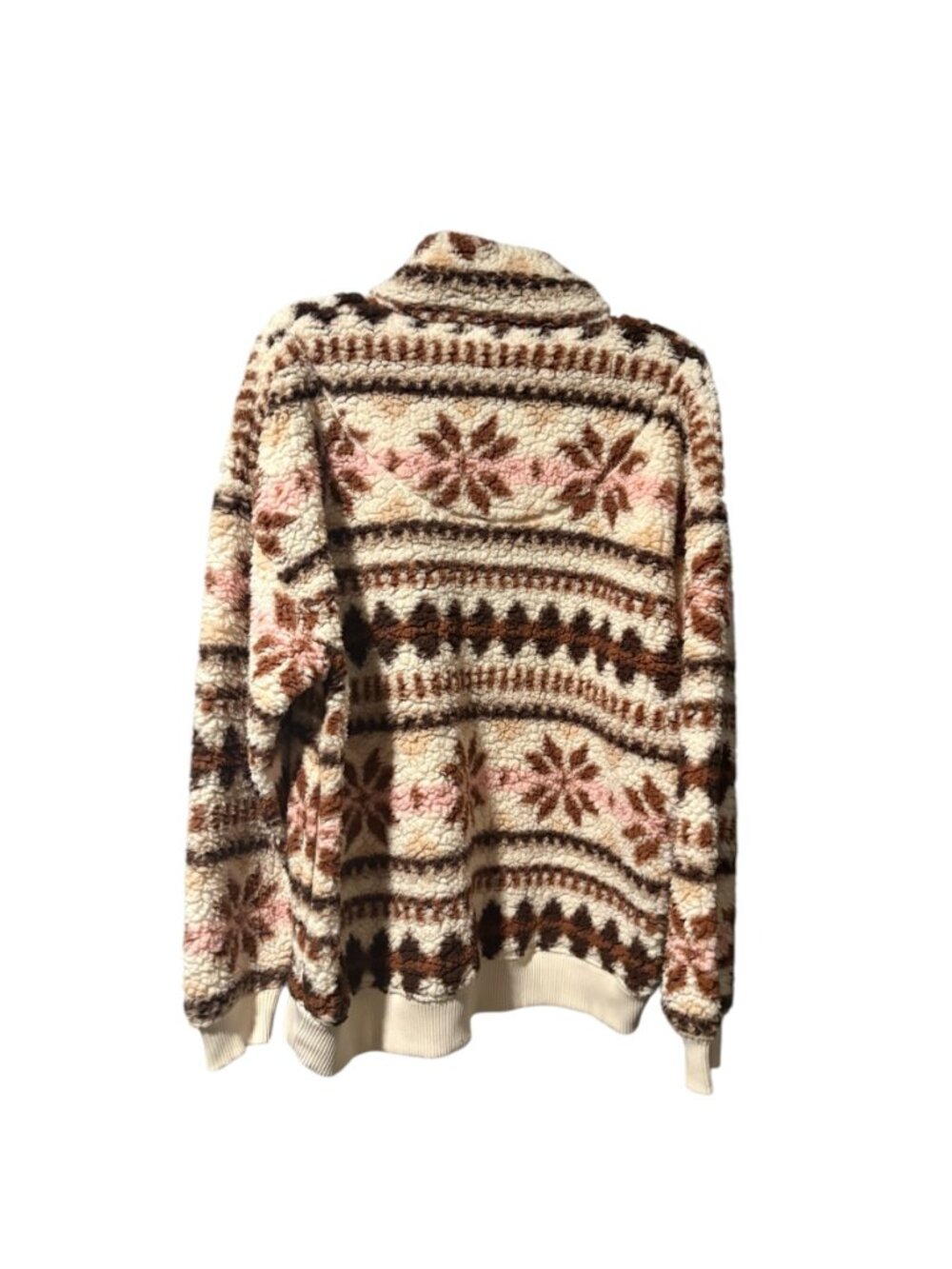 Aerie Sherpa Quarter Zip Sweater - Picture 4 of 10